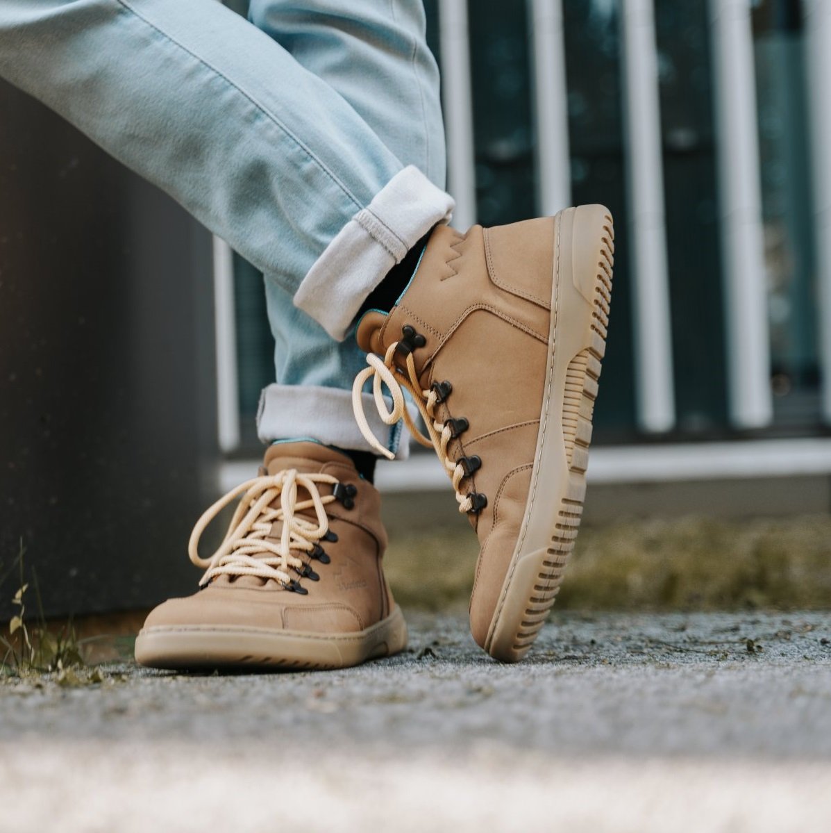 Босоногие кроссовки Barebarics Element коричневые