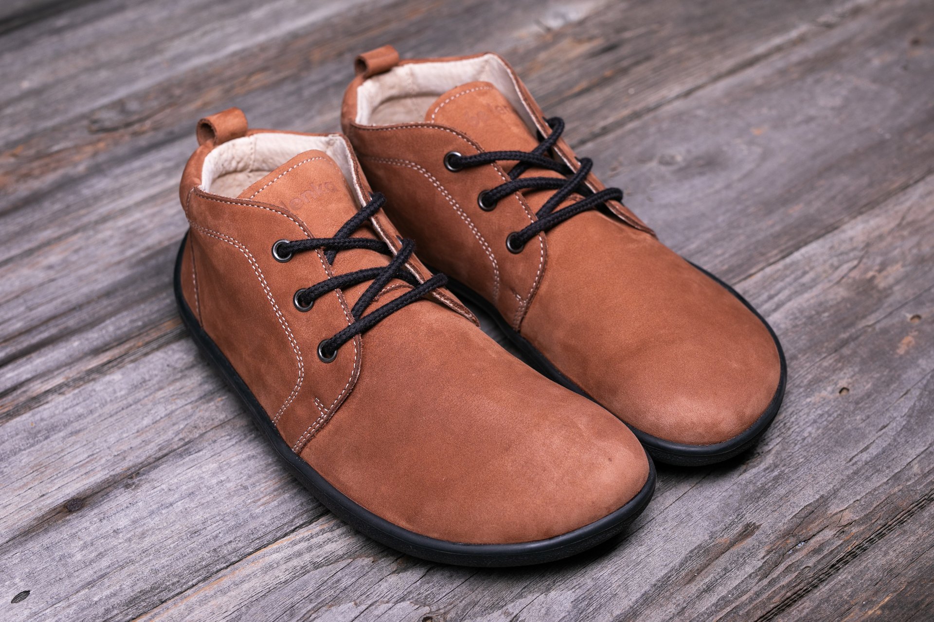 Ботинки Barefoot Be Lenka Icon коньяк