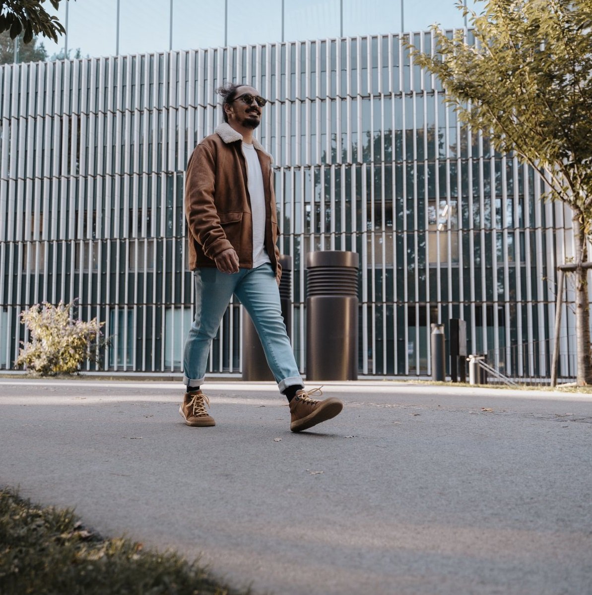 Босоногие кроссовки Barebarics Element коричневые