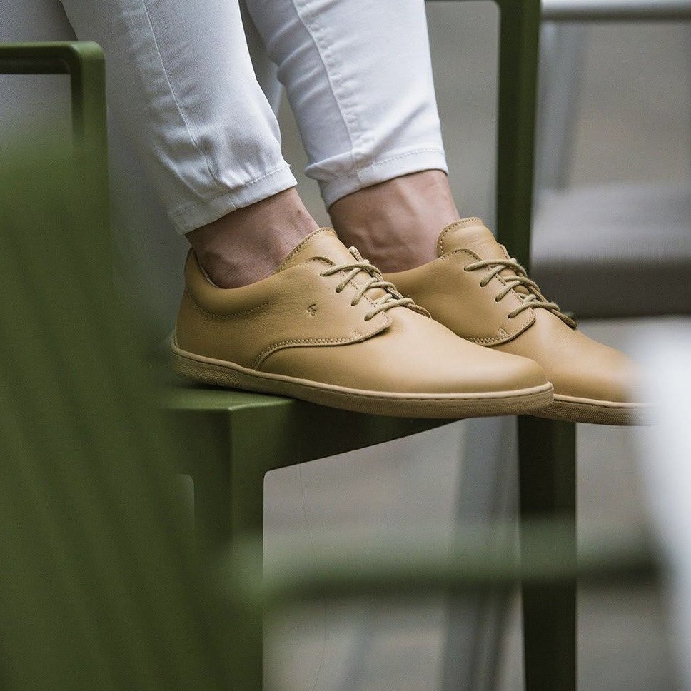 Полуботинки Barefoot Be Lenka Cityscape бежевые