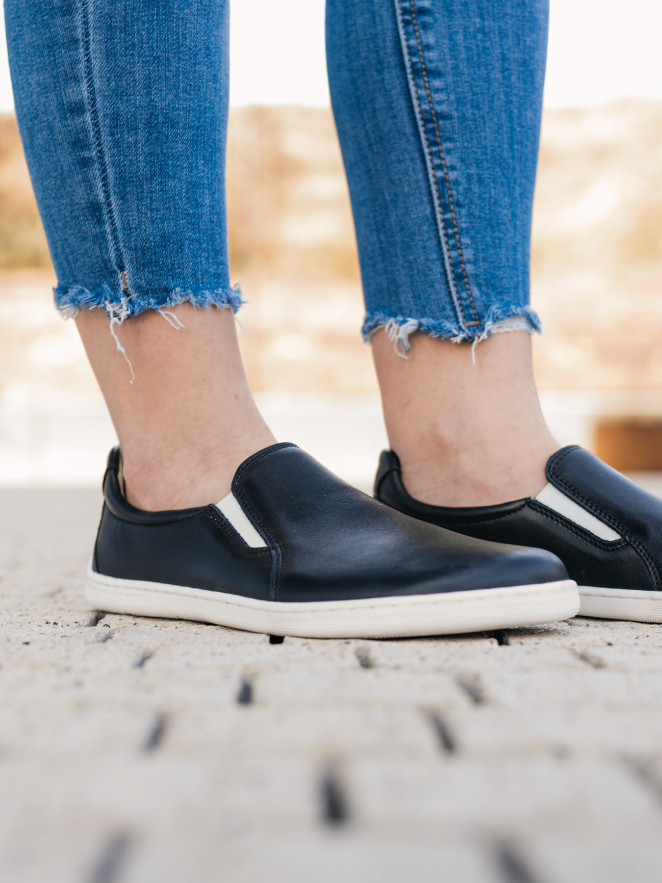 Слипоны Be Lenka Eazy Neo черно-белые