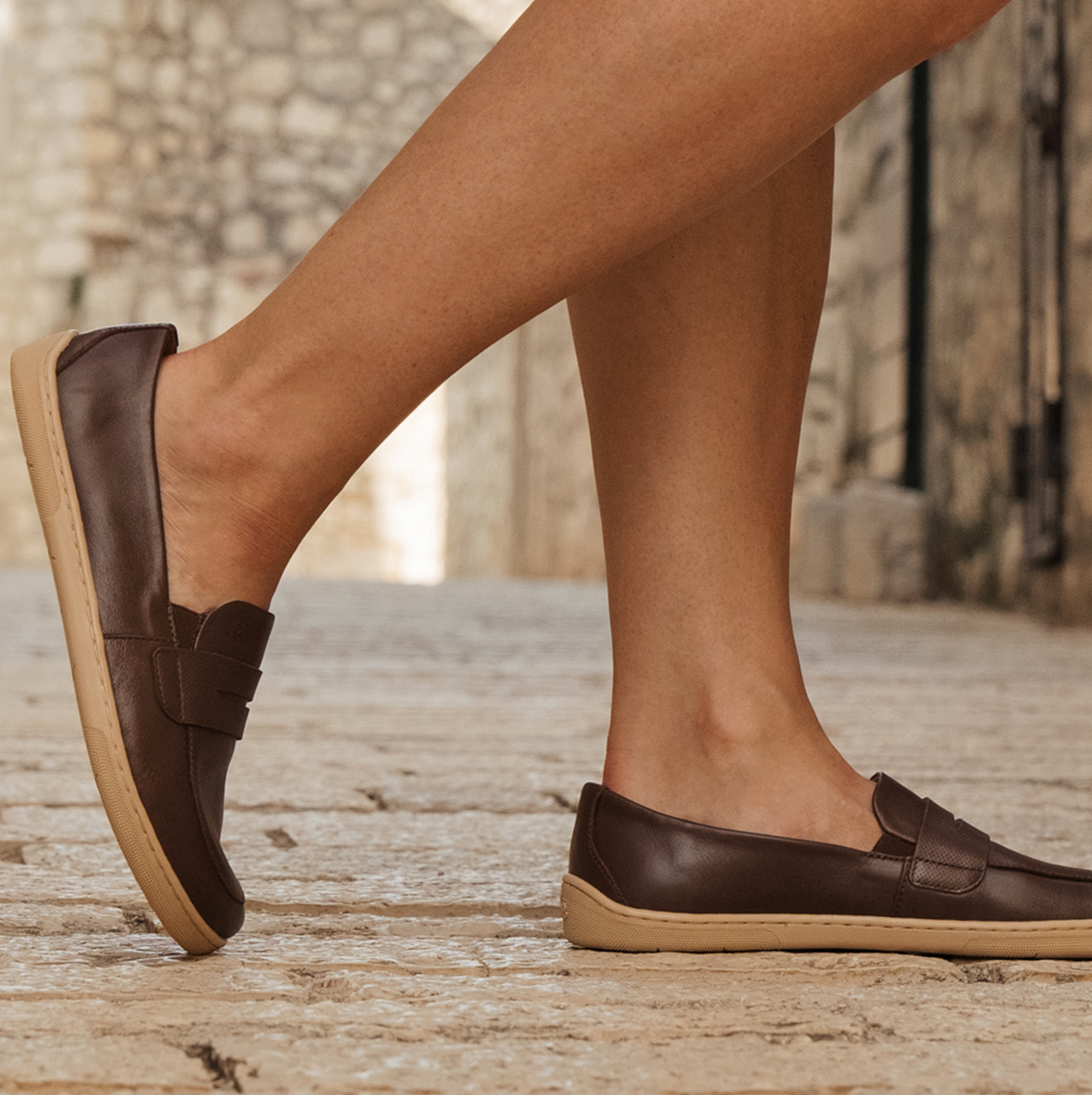 Босоногие лоферы Be Lenka Buena коричневые