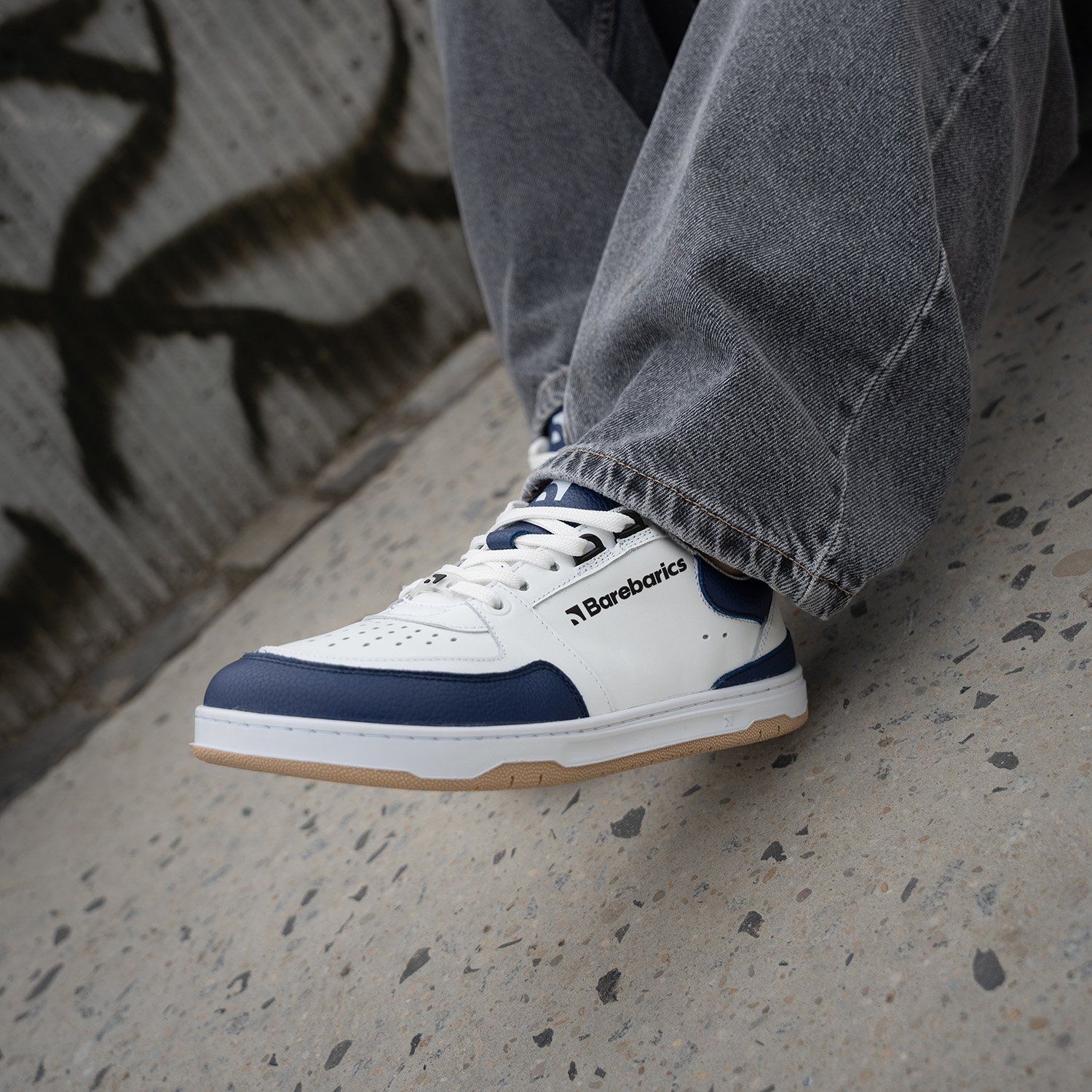 Кроссовки Barebarics Wave бело-синие