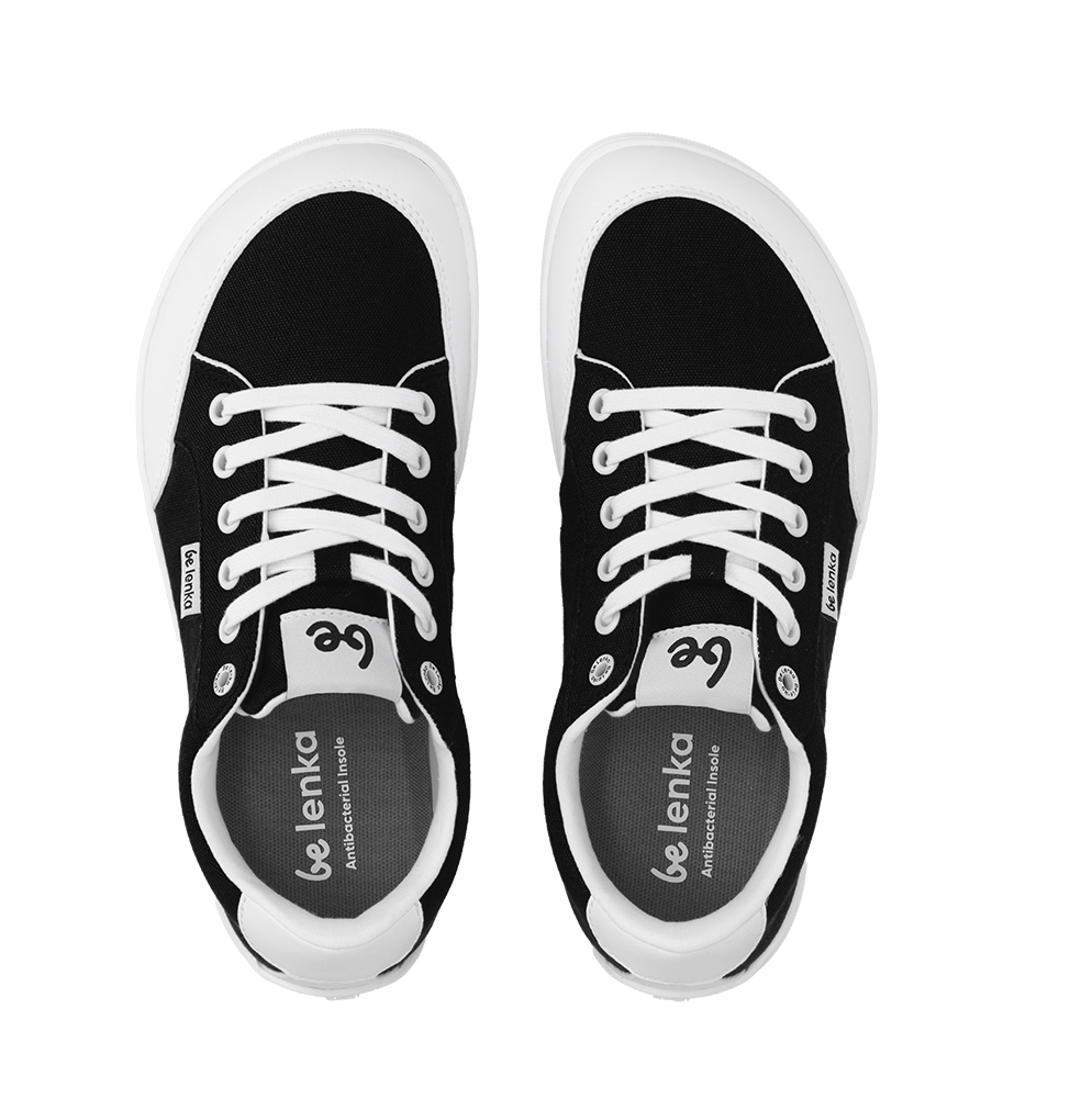 Босоногие кеды Be Lenka Rebound черно-белые