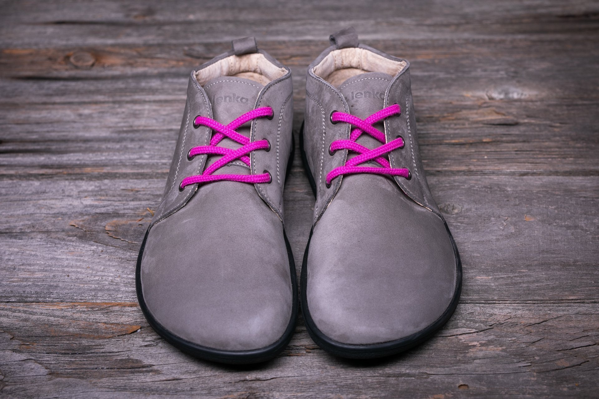 Ботинки Barefoot Be Lenka Icon серая галька