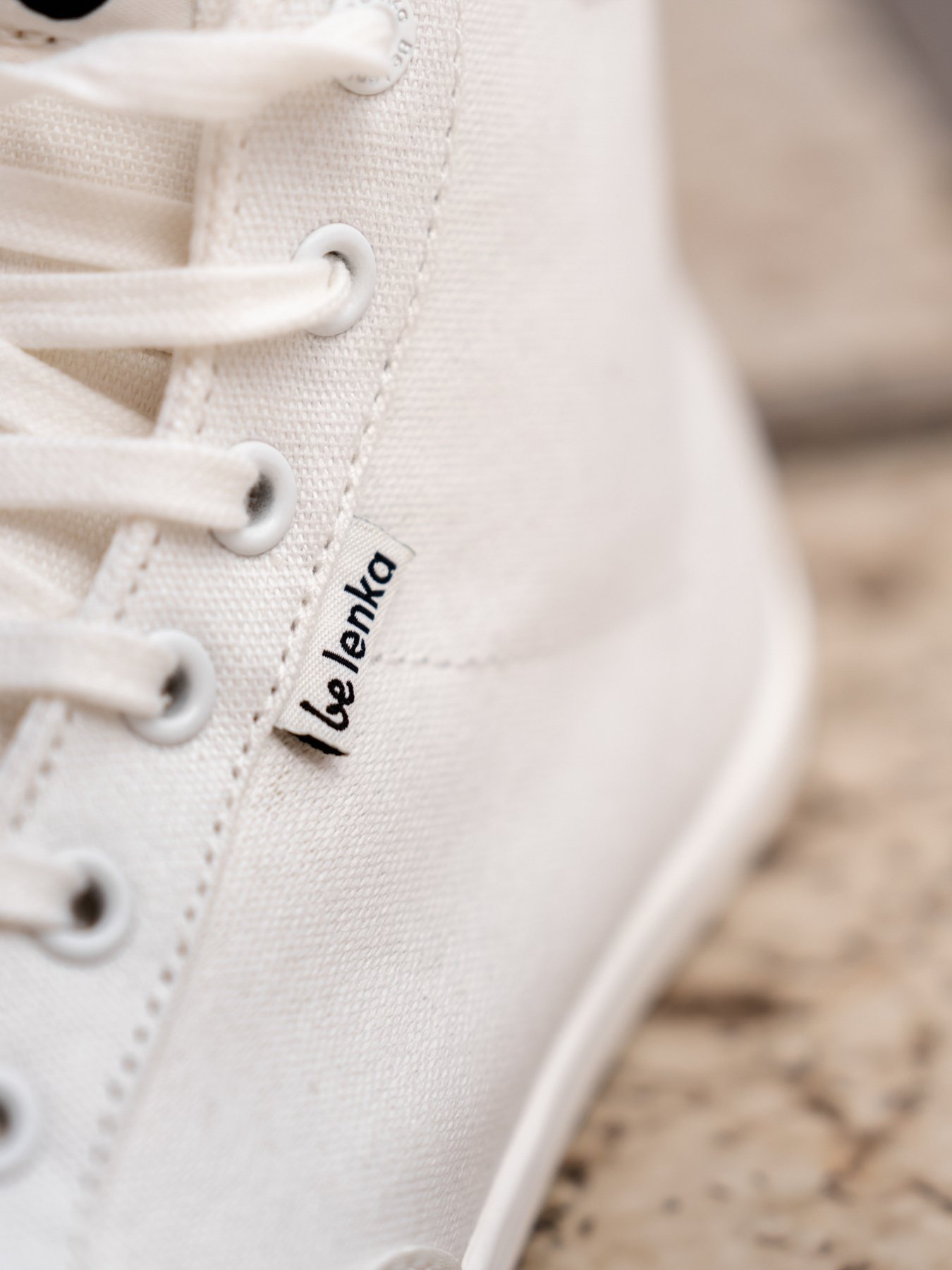 Босоногие кеды Be Lenka Rebound высокий верх белые