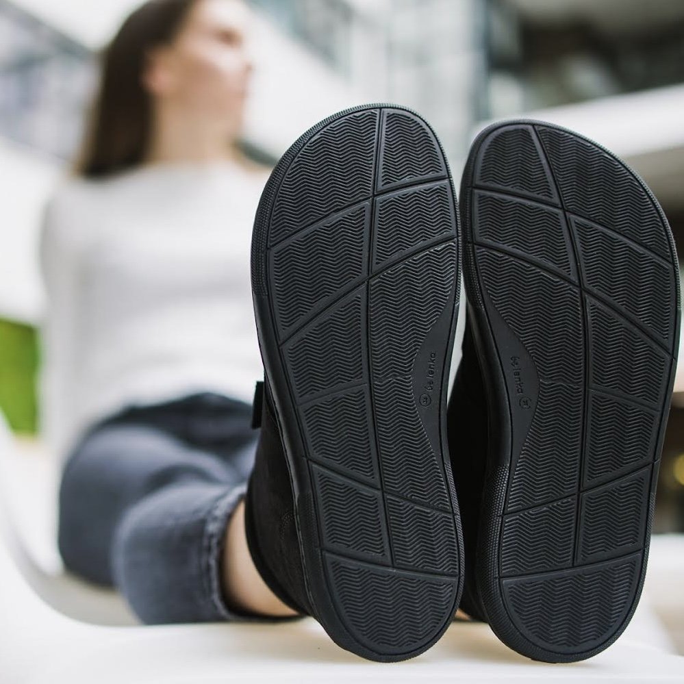 Ботинки Barefoot Be Lenka Synergy черные уценка