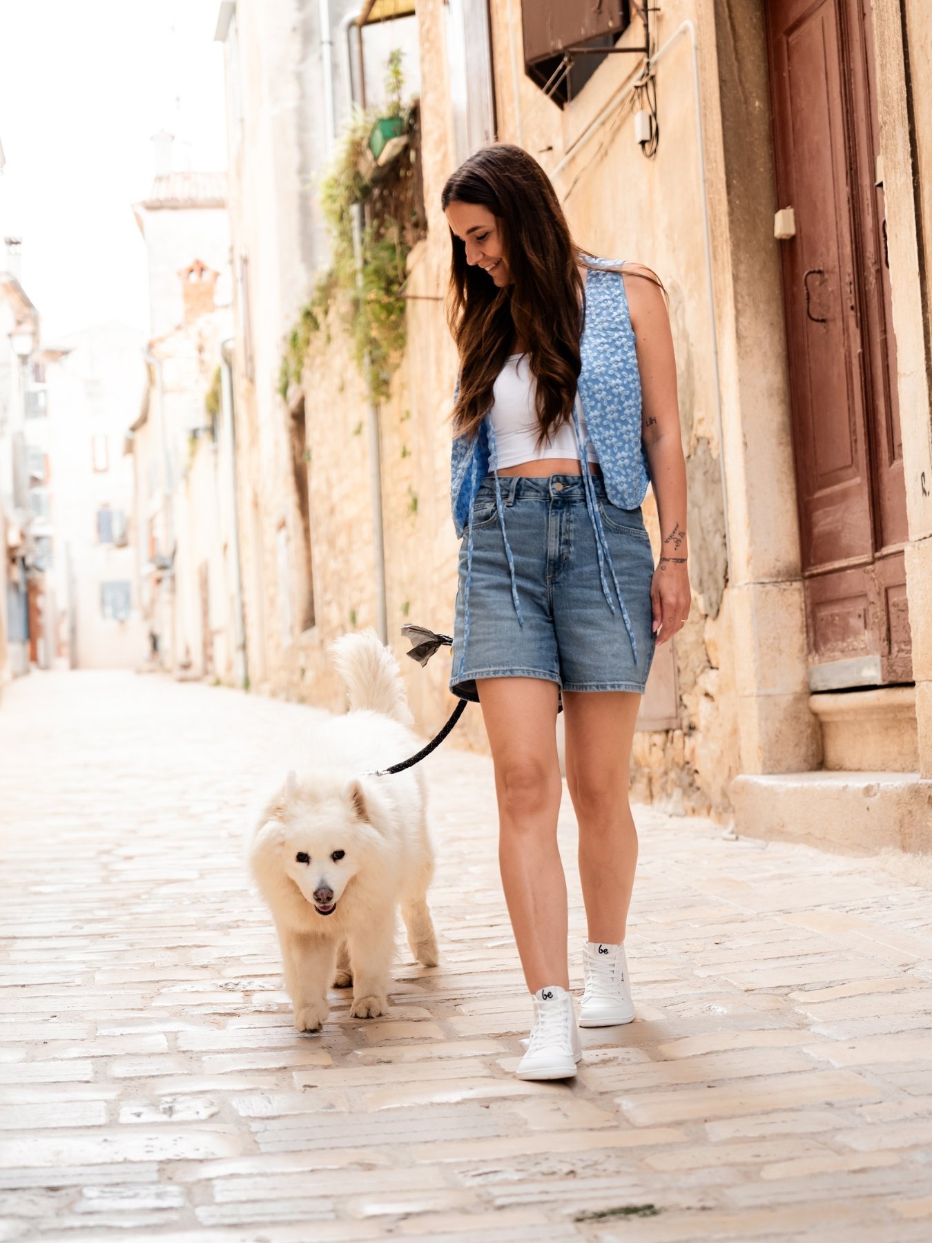 Босоногие кеды Be Lenka Rebound высокий верх белые