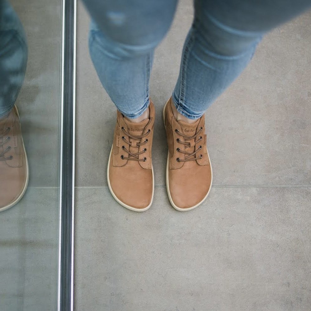 Ботинки Barefoot Be Lenka Synergy бежевые