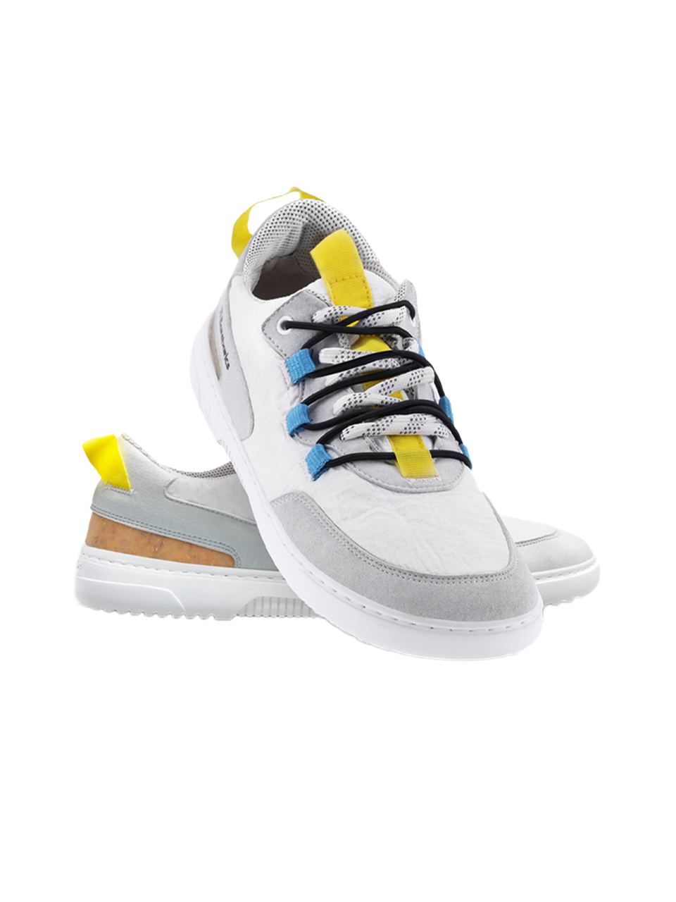 Босоногие кроссовки Barebarics Revive бело-серые