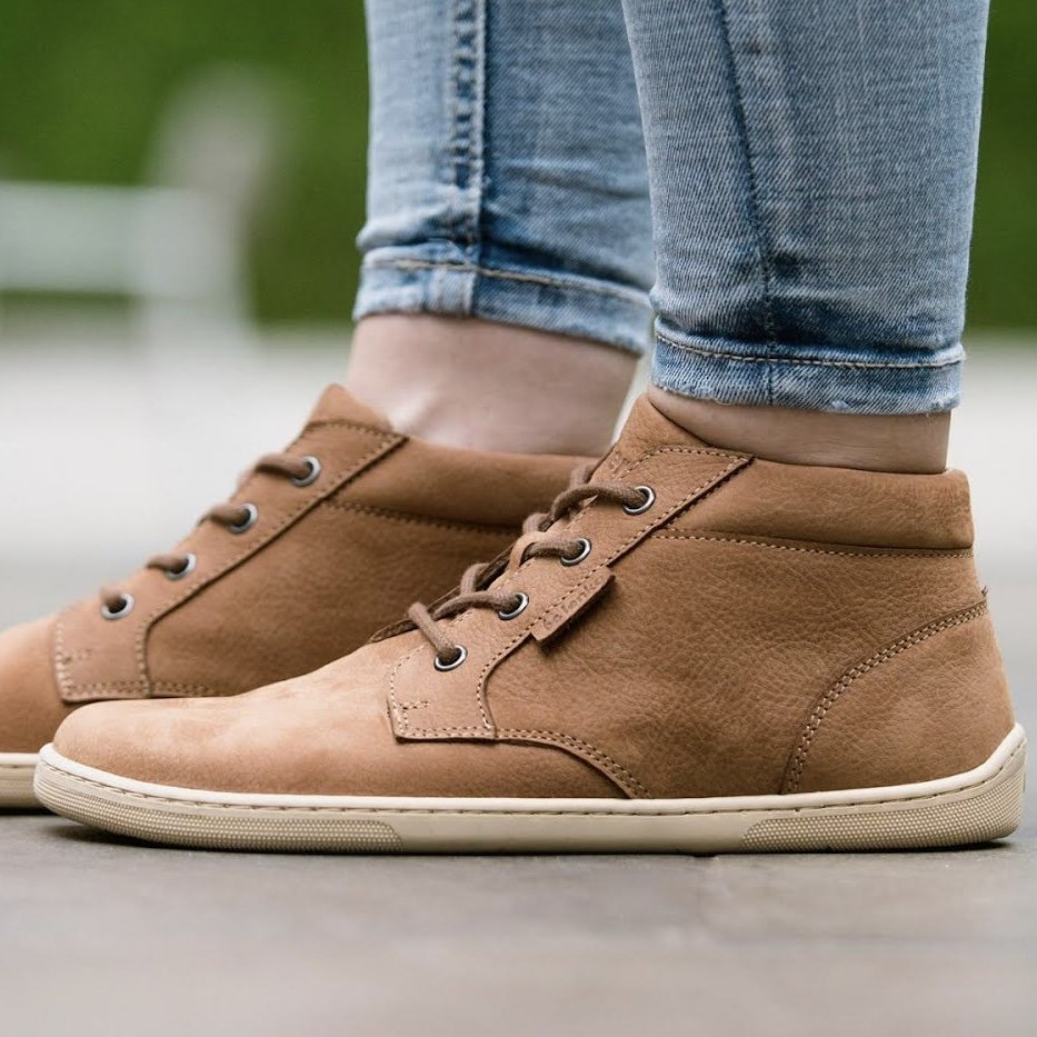 Ботинки Barefoot Be Lenka Synergy бежевые