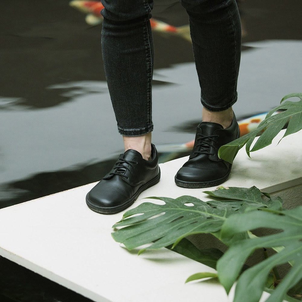 Полуботинки Barefoot Be Lenka Cityscape черные уценка