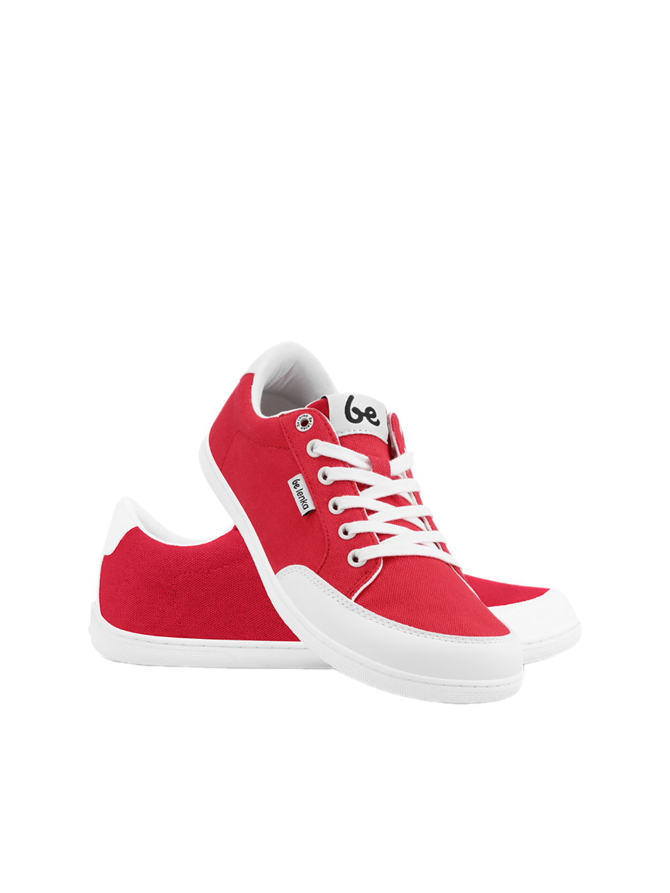 Босоногие кеды Be Lenka Rebound красно-белые