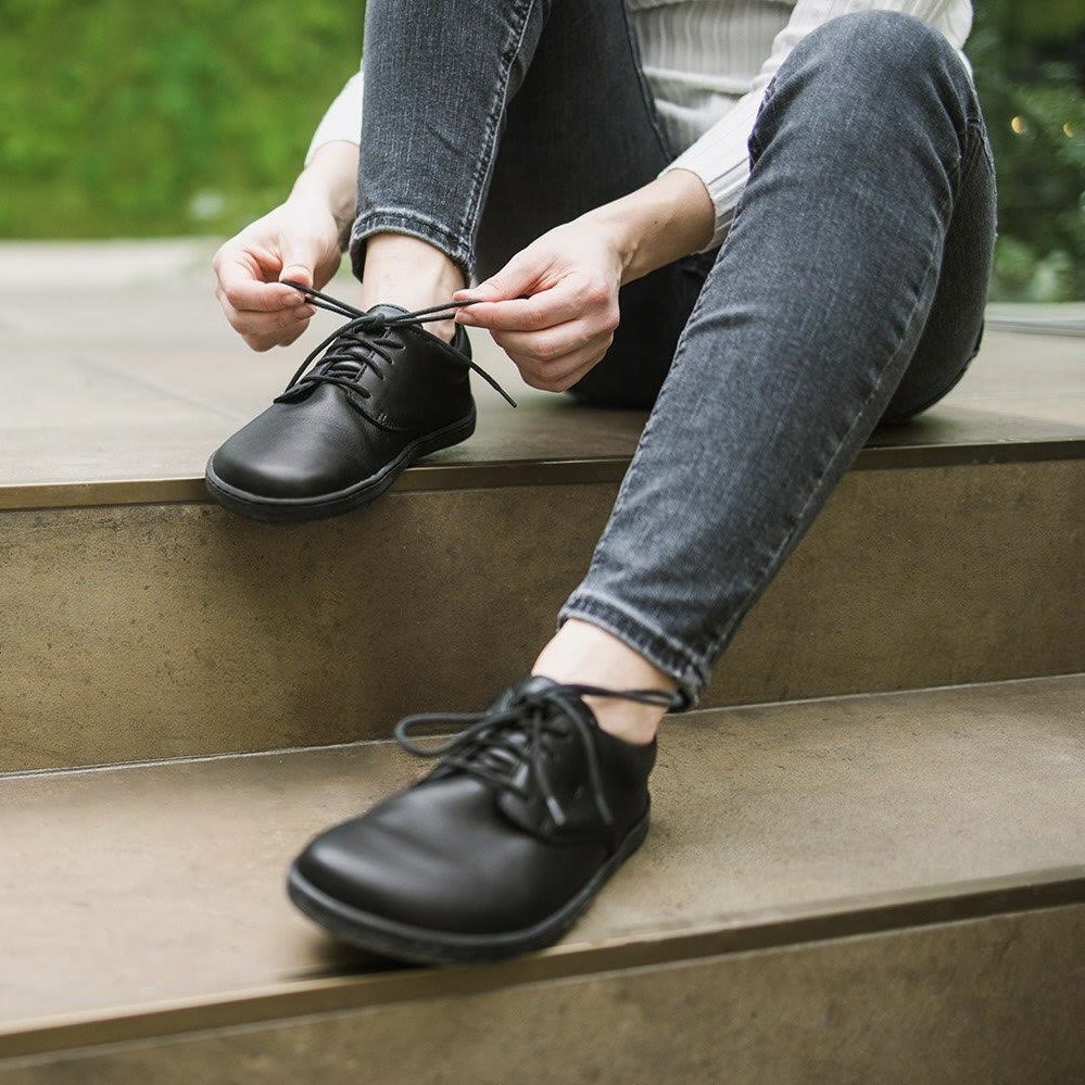 Полуботинки Barefoot Be Lenka Cityscape черные уценка