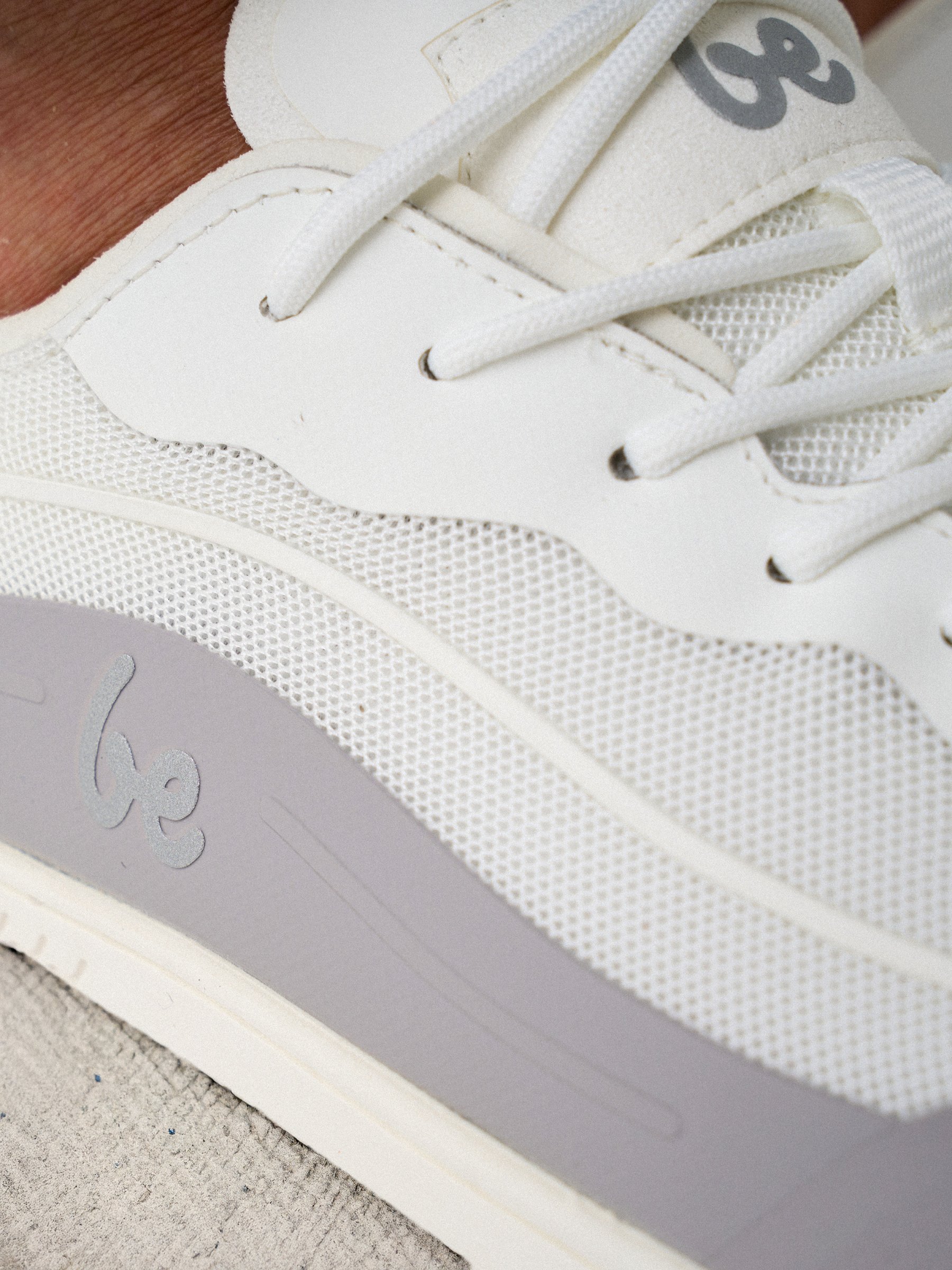 Босоногие кроссовки Be Lenka Velocity серо-белые