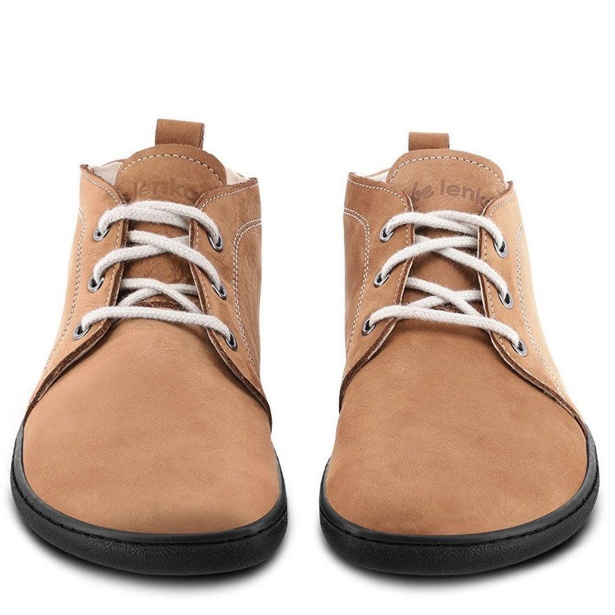 Ботинки Barefoot Be Lenka Icon коньяк