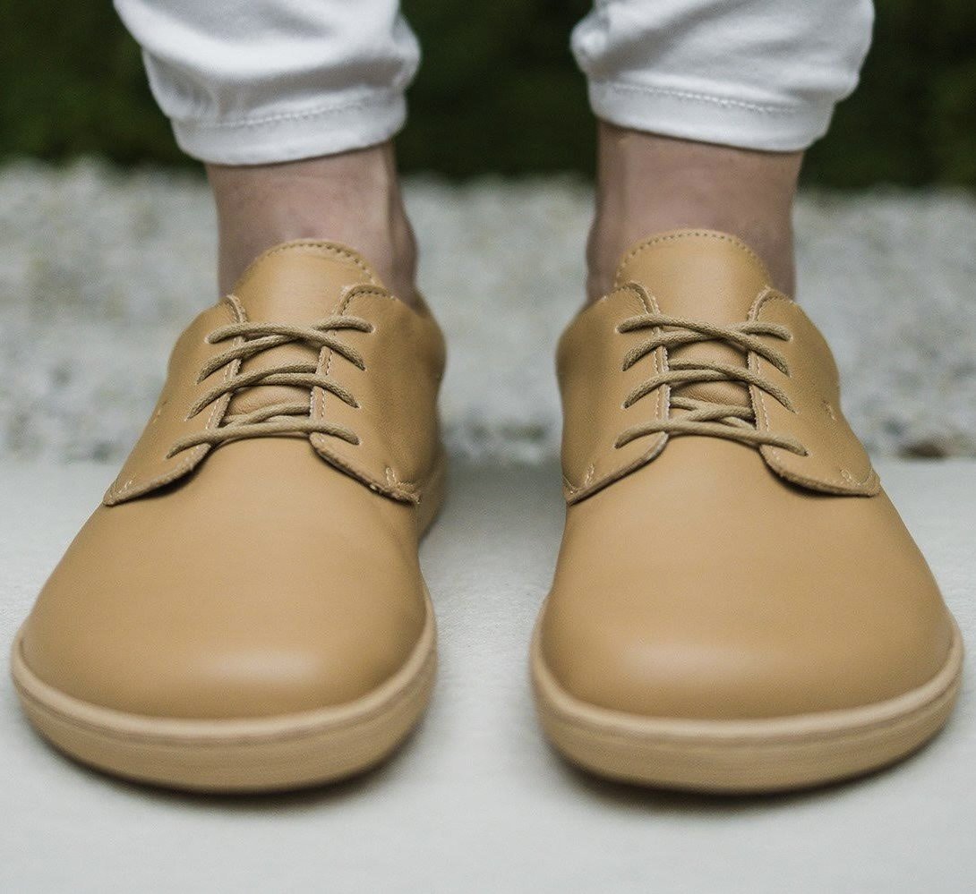 Полуботинки Barefoot Be Lenka Cityscape бежевые