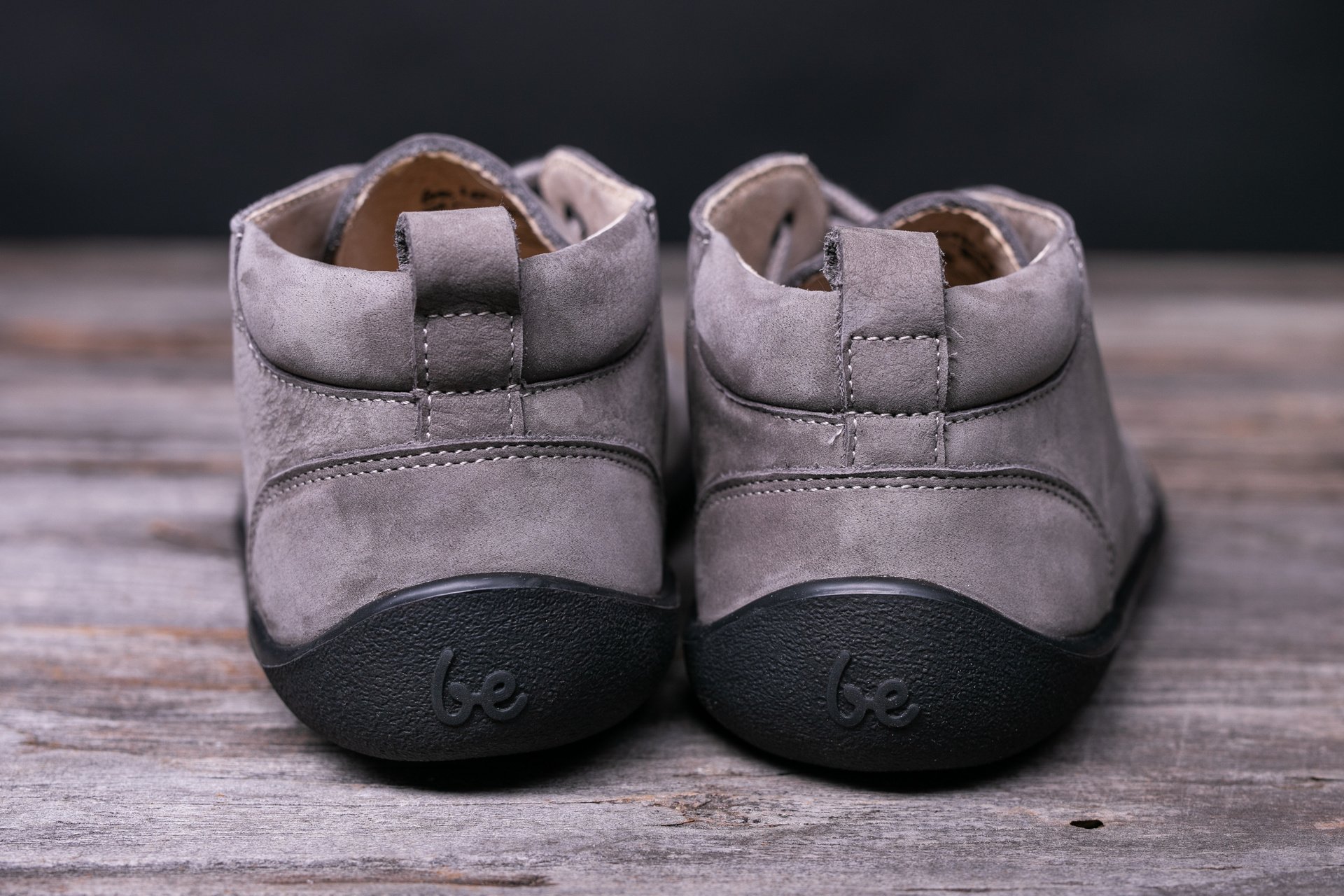 Ботинки Barefoot Be Lenka Icon серая галька