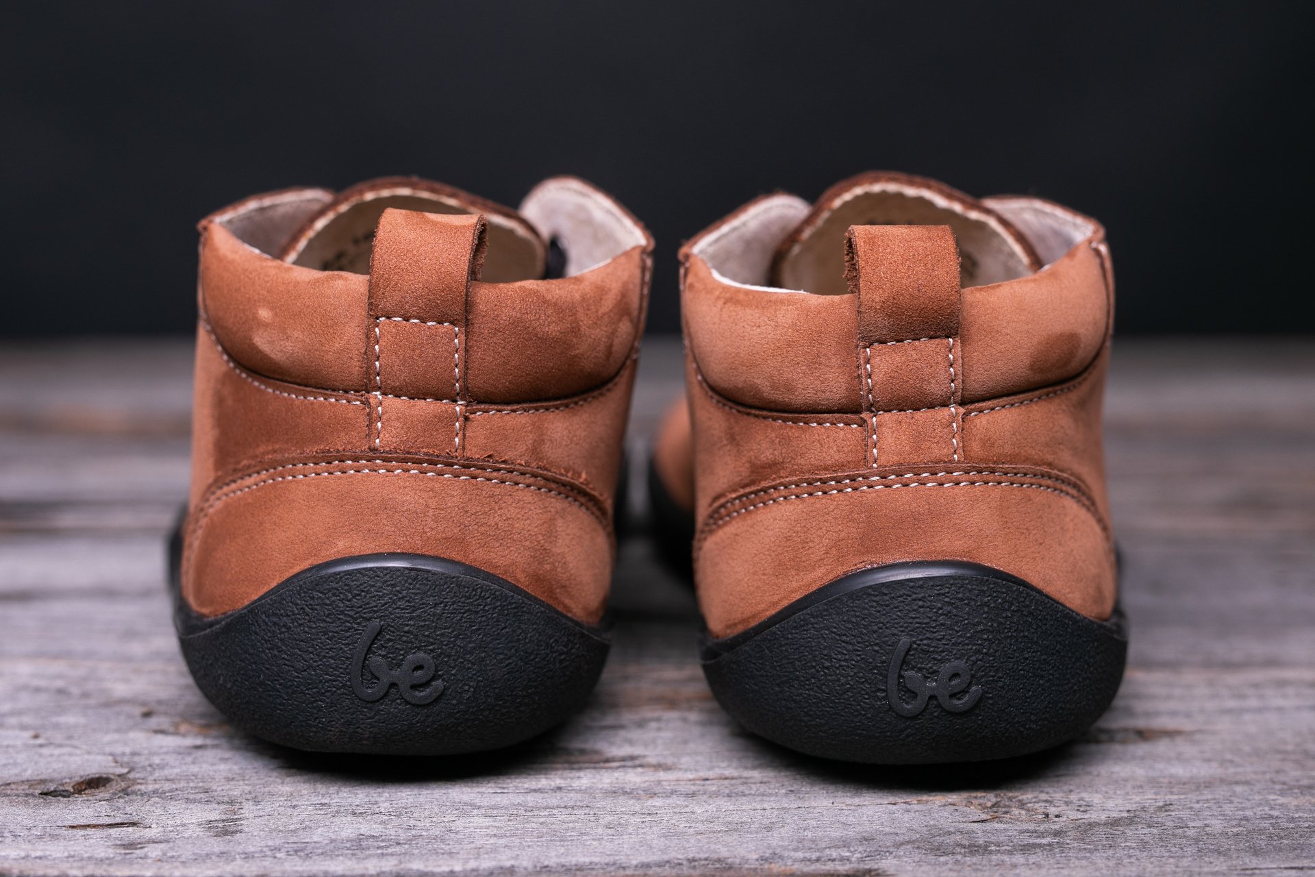 Ботинки Barefoot Be Lenka Icon коньяк