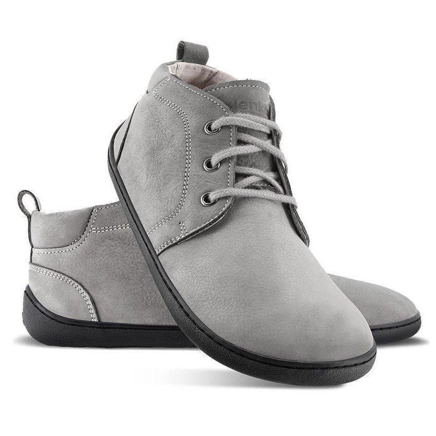 Ботинки Barefoot Be Lenka Icon серая галька