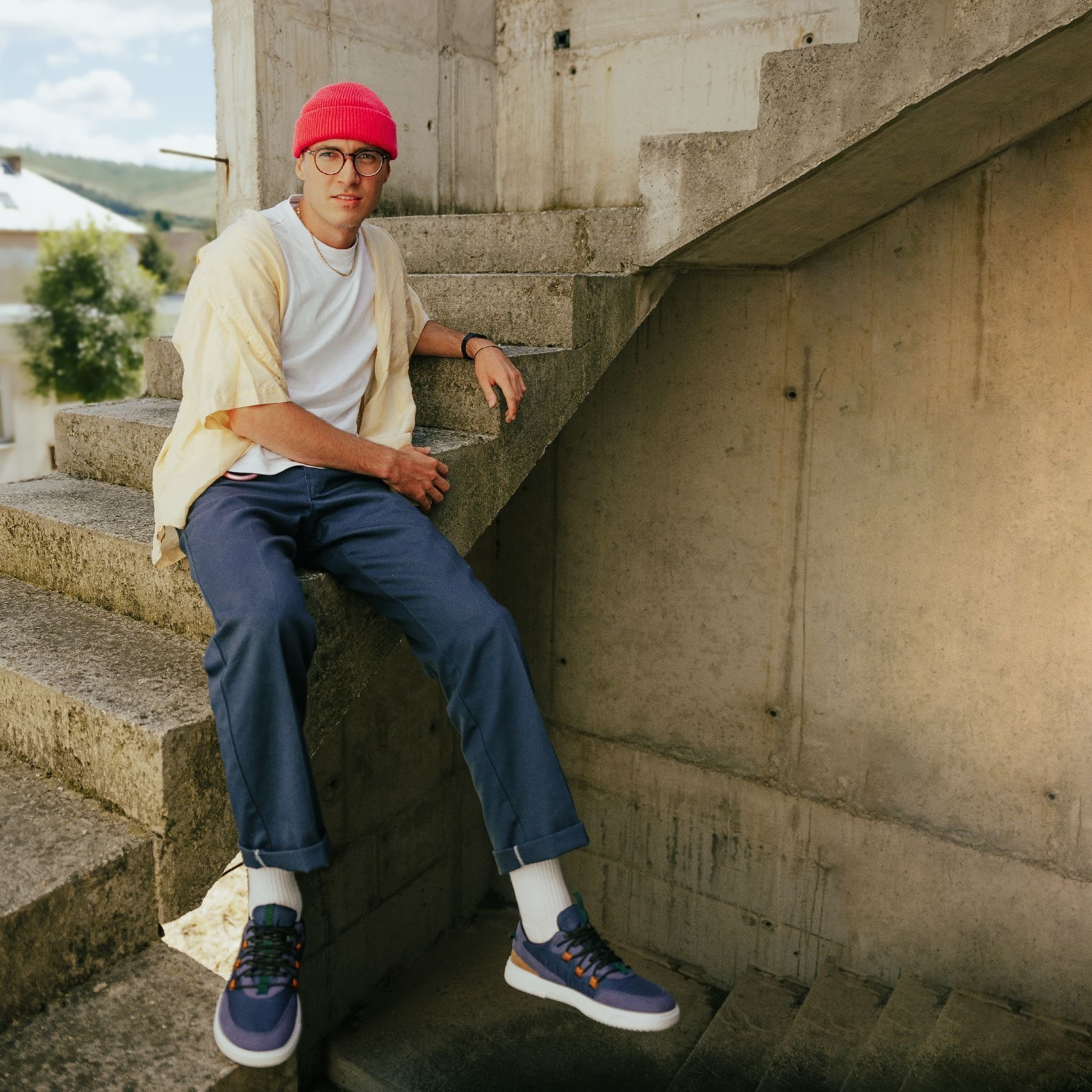 Кроссовки Barebarics Revive синие