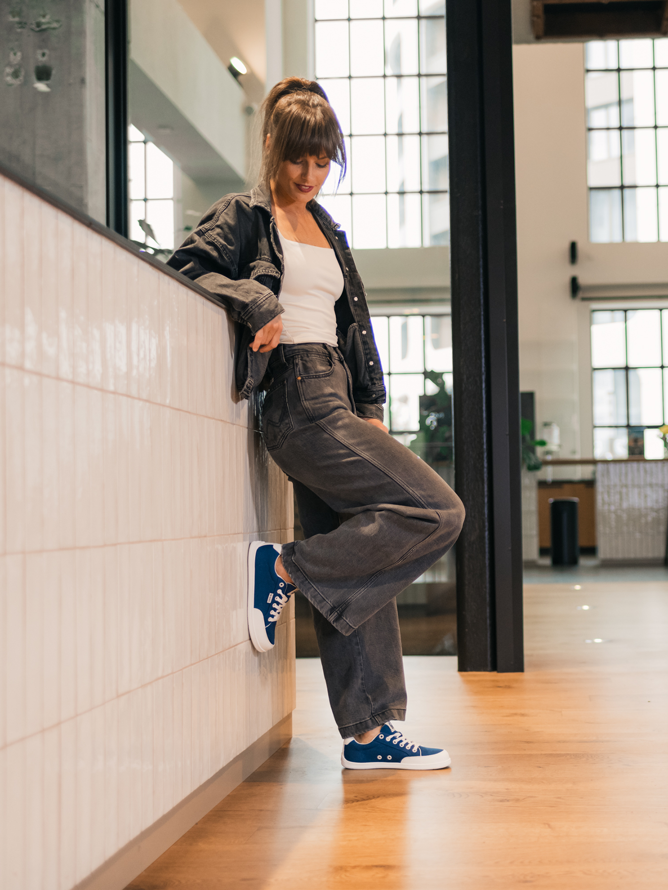 Босоногие кеды Be Lenka Rebound сине-белые