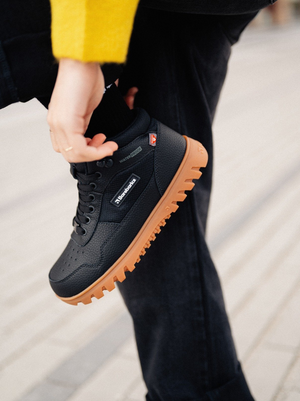 Босоногие ботинки Barebarics UrbanEdge черные