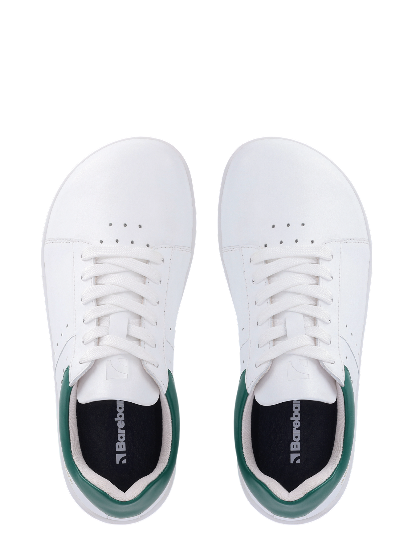 Босоногие кроссовки Barebarics Enigma бело-зеленые